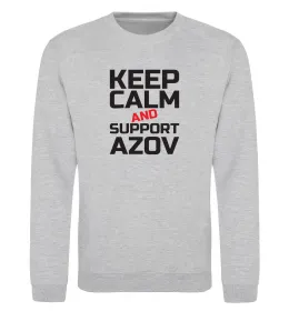 Світшот Free Azovstal Defenders Чорний фото