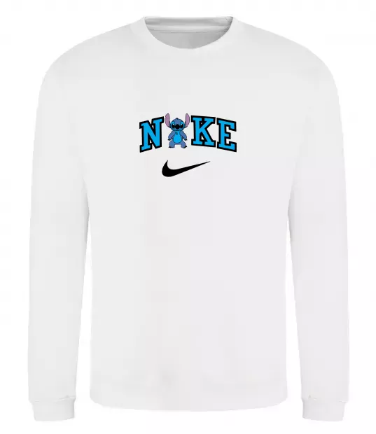 Свитшот Стіч ВИШИВКА Белый фото