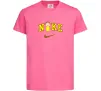 Дитяча футболка Морті Сміт ВИШИВКА Яскраво-рожевий фото