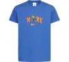 Дитяча футболка Стихії вогонь ВИШИВКА Яскраво-синій Дитяча футболка Стихії вогонь ВИШИВКА Яскраво-синій фото