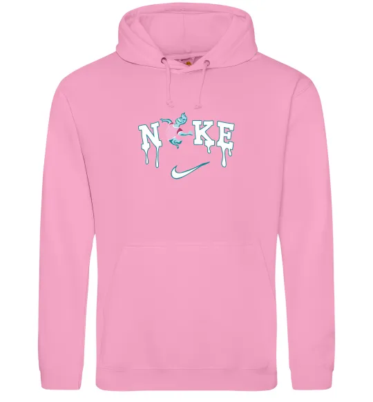 Чоловіча толстовка (худі) Стихії вода ВИШИВКА Рожевий фото