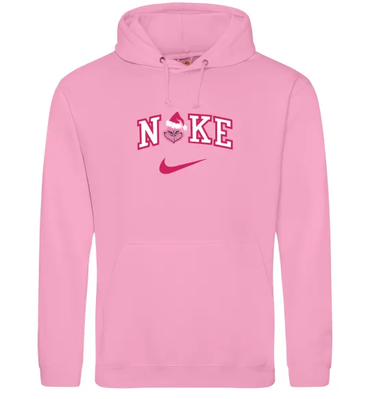 Чоловіча толстовка (худі) Грінч рожевий ВИШИВКА Рожевий фото