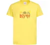 Детская футболка Гаррі Поттер ВИШИВКА Лимонный фото