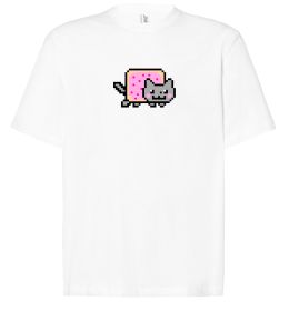 Футболка Оверсайз Nyan cat ВИШИВКА Футболка Оверсайз Nyan cat ВИШИВКА