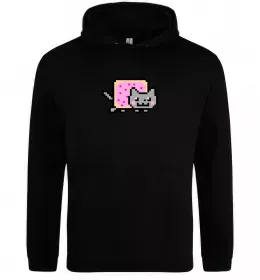 Мужская толстовка (худи) Bunny pixel ВИШИВКА Серый меланж фото Мужская толстовка (худи) Bunny pixel ВИШИВКА Серый меланж фото