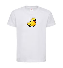 Дитяча футболка Duck pixel ВИШИВКА