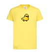 Дитяча футболка Duck pixel ВИШИВКА Лимонний фото