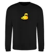 Свитшот Duck pixel ВИШИВКА Черный фото