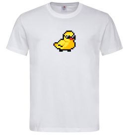 Чоловіча футболка Duck pixel ВИШИВКА