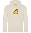 Женская толстовка (худи) Duck pixel ВИШИВКА Таш фото