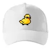 Кепка Duck pixel ВИШИВКА Белый фото