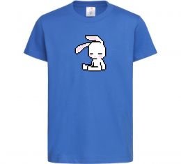 Детская футболка Bunny pixel ВИШИВКА