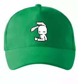 Кепка Bunny pixel ВИШИВКА Зеленый фото