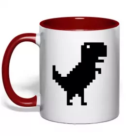 Чашка с цветной ручкой