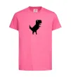 Дитяча футболка Dino pixel ВИШИВКА Яскраво-рожевий фото