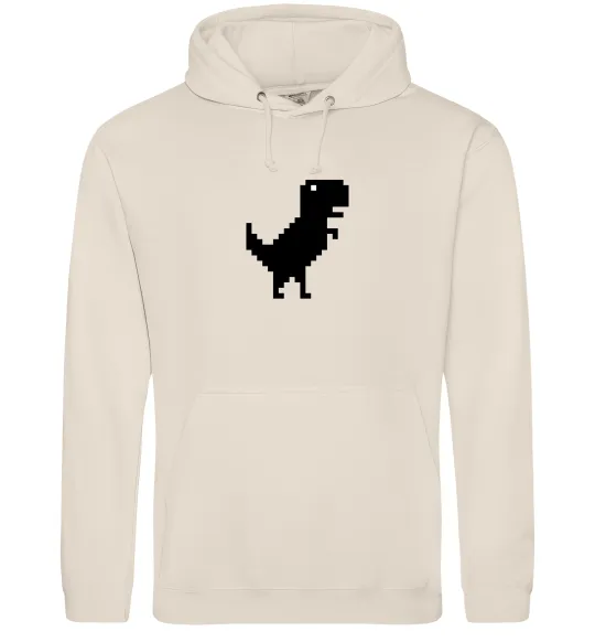Мужская толстовка (худи) Dino pixel ВИШИВКА Таш фото