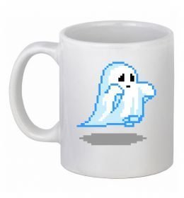 Чашка керамічна Привиди пікселі парні чоловіча ВИШИВКА Чашка керамічна Привиди пікселі парні чоловіча ВИШИВКА