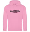 Жіноча толстовка (худі) Алкоголь формула Рожевий фото