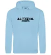 Жіноча толстовка (худі) Алкоголь формула Блакитний фото