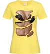 Жіноча футболка Ідеальне тіло Лимонний фото
