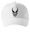 Кепка Веном обличчя Білий фото