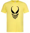 Чоловіча футболка Веном обличчя Лимонний Чоловіча футболка Веном обличчя Лимонний фото