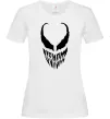 Женская футболка Веном обличчя Белый Женская футболка Веном обличчя Белый фото