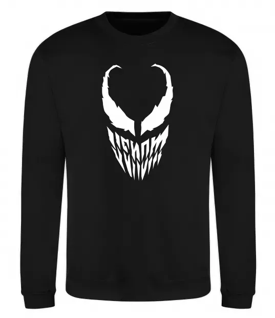 Свитшот Веном обличчя Черный фото