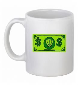 Чашка керамическая Долар містера Крабса