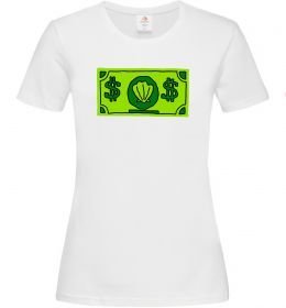 Женская футболка Долар містера Крабса Женская футболка Долар містера Крабса