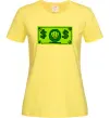 Жіноча футболка Долар містера Крабса Лимонний Жіноча футболка Долар містера Крабса Лимонний фото
