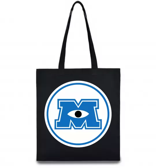 Еко-сумка Корпорація монстрів Чорний фото