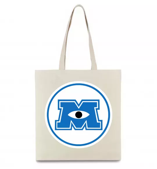 Еко-сумка Корпорація монстрів Бежевий фото