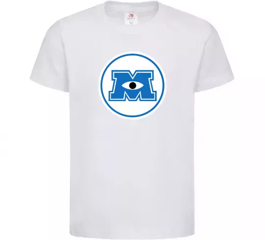 Детская футболка Корпорація монстрів Белый фото