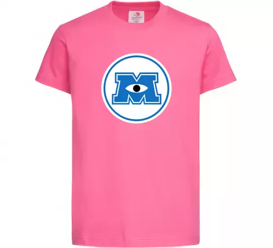 Детская футболка Корпорація монстрів Ярко-розовый фото