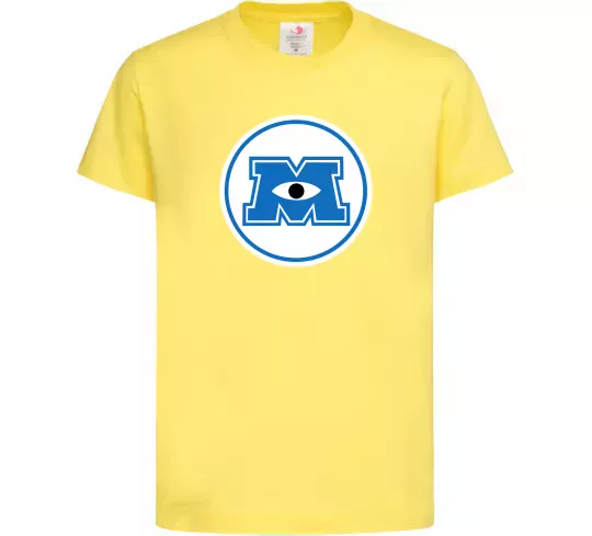 Детская футболка Корпорація монстрів Лимонный фото