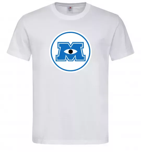 Мужская футболка Корпорація монстрів Белый фото