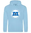 Мужская толстовка (худи) Корпорація монстрів Голубой фото