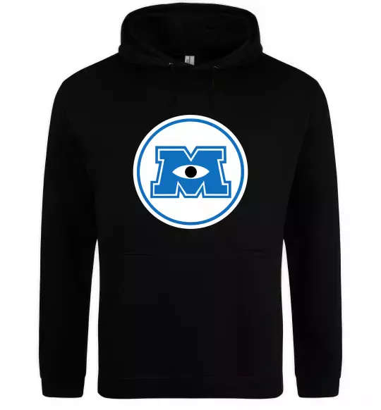 Жіноча толстовка (худі) Корпорація монстрів Чорний фото