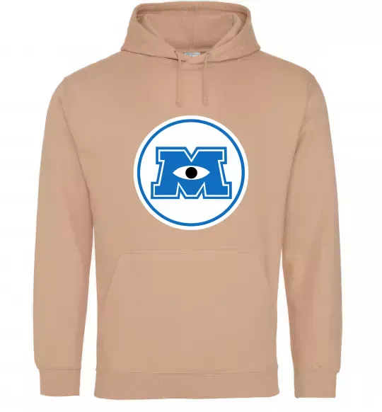 Жіноча толстовка (худі) Корпорація монстрів Пісочний фото