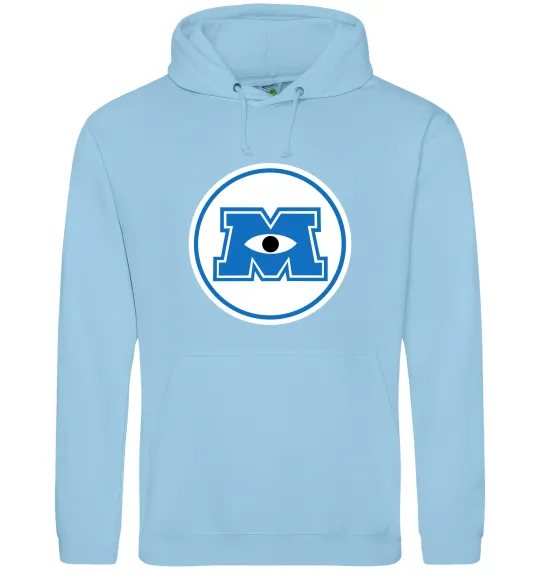 Женская толстовка (худи) Корпорація монстрів Голубой фото