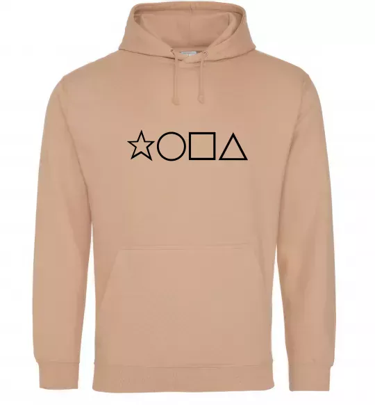 Мужская толстовка (худи) Фігури Песочный фото