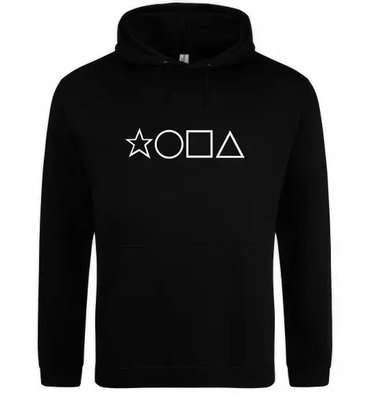 Жіноча толстовка (худі) Фігури Чорний фото