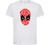 Детская футболка Дедпул обличчя Белый Детская футболка Дедпул обличчя Белый фото