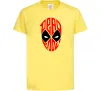 Детская футболка Дедпул обличчя Лимонный Детская футболка Дедпул обличчя Лимонный фото