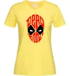 Жіноча футболка Дедпул обличчя Лимонний Жіноча футболка Дедпул обличчя Лимонний фото
