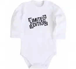 Детский боди Limited edition Белый фото