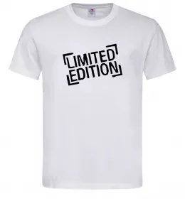 Мужская футболка Limited edition Белый фото