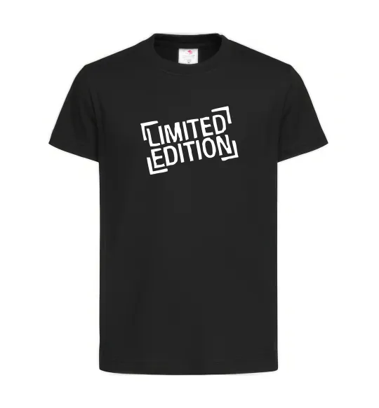 Детская футболка Limited edition Черный фото