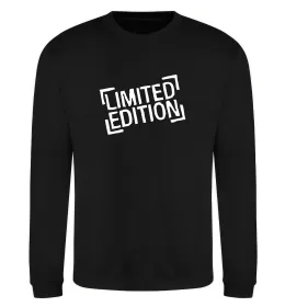 Світшот Limited edition Чорний фото